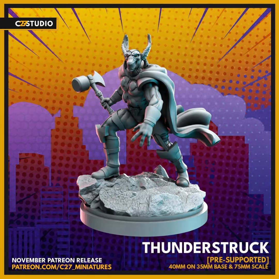 STL - Figura Thunderstruck
