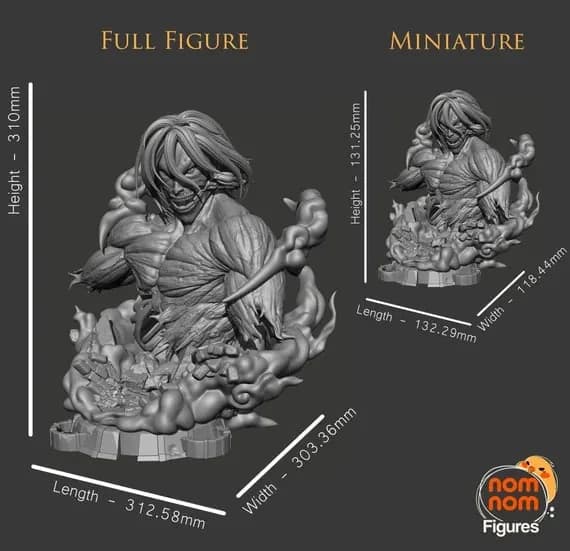 STL - Figura Titán de Ataque