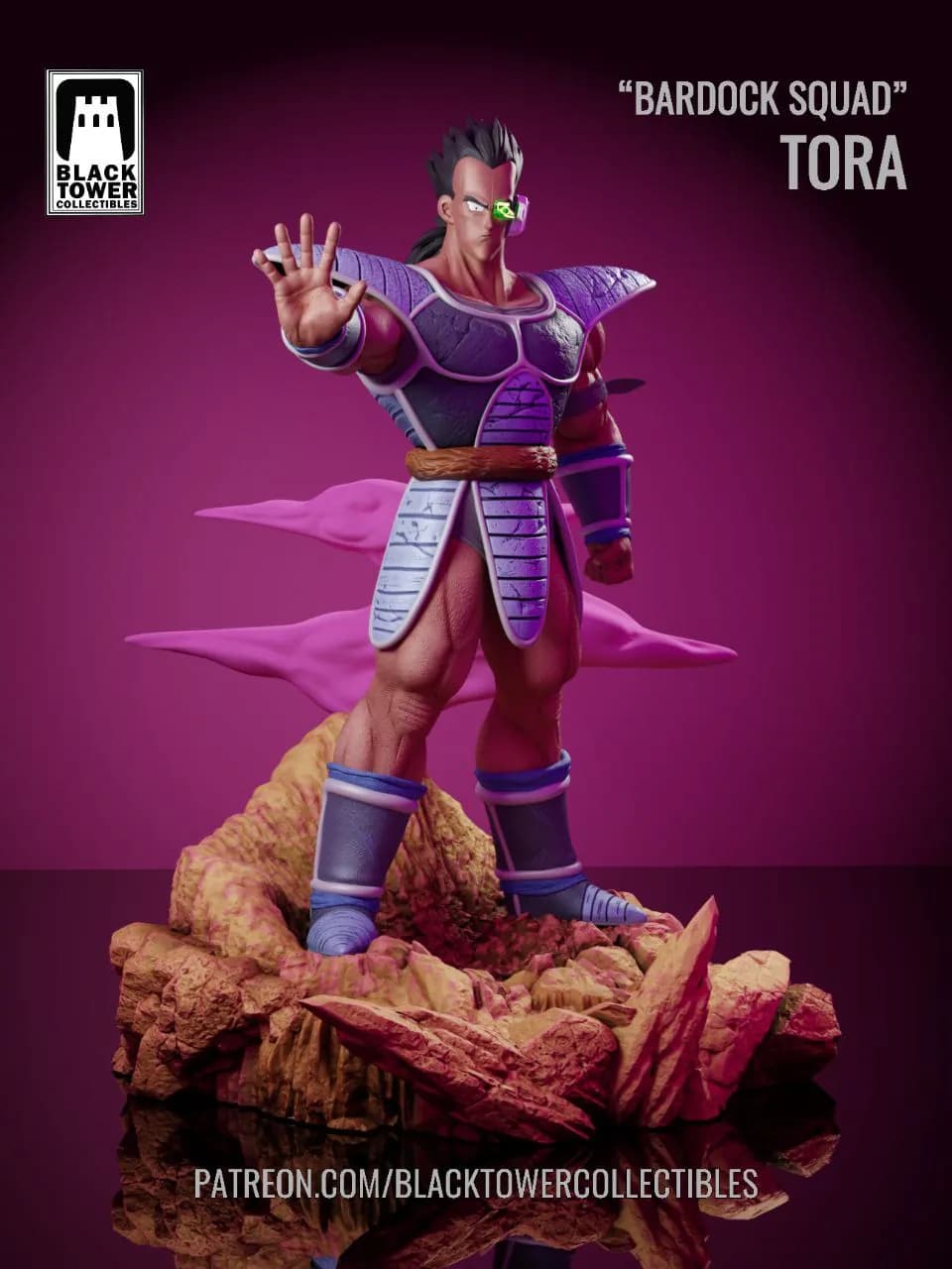 STL - Figura Tora Bardock Squad
