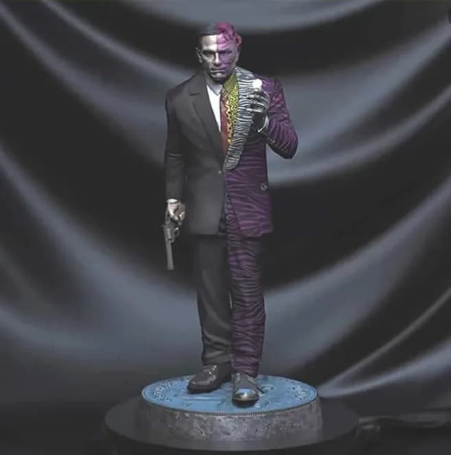 STL - Figura Two Face de DC Comics