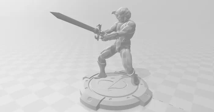 STL - Figura Tygra Leono