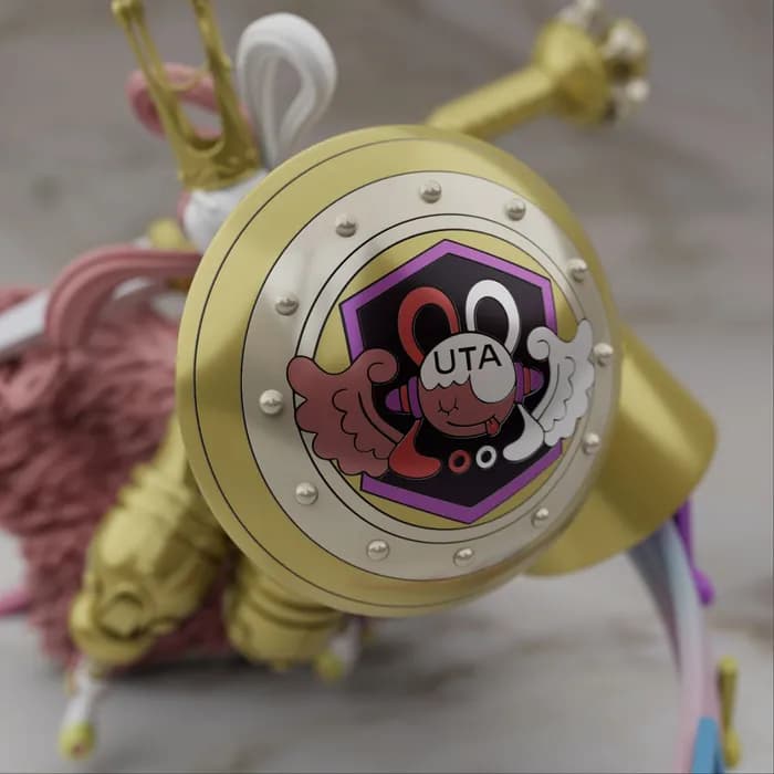STL - Figura Uta de One Piece render 5