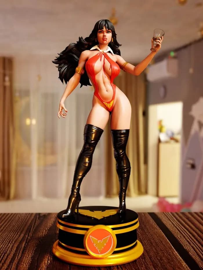 STL - Figura Vampirella