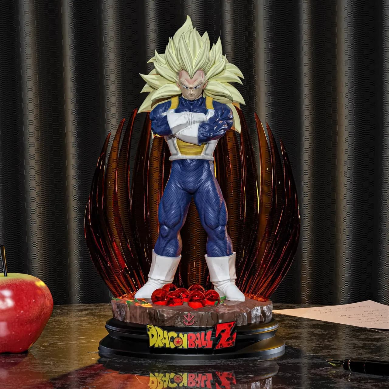 STL - Figura Vegeta Super Saiyan 3