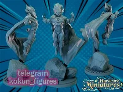 STL - Figura Vegeta Super Saiyan Blue