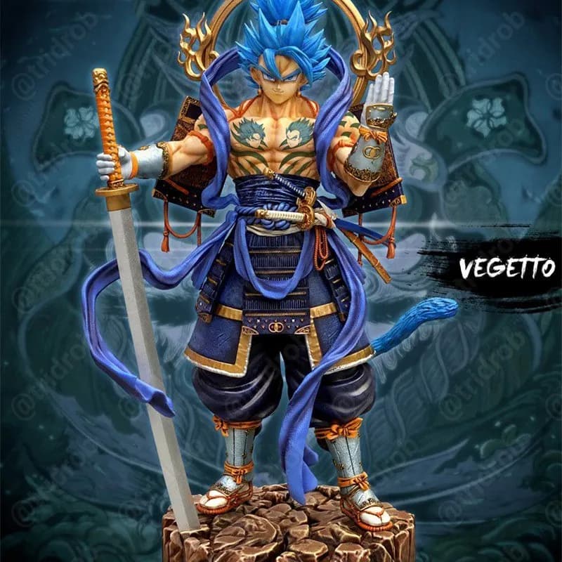 STL - Figura Vegito Samurai Dragon Ball