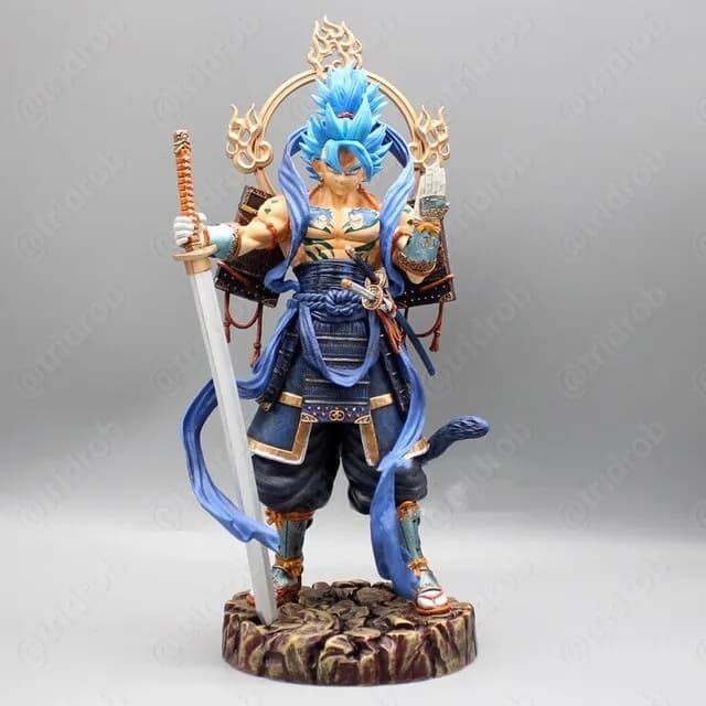 STL - Figura Vegito Samurai Dragon Ball render 2