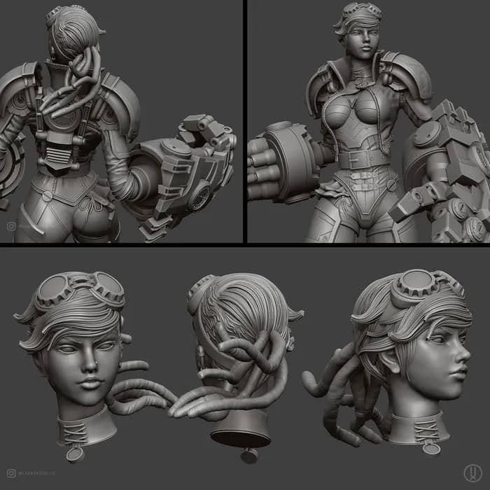 STL - Figura Vi League of Legends
