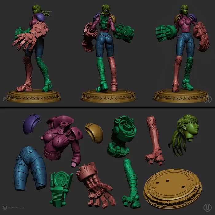 STL - Figura Vi League of Legends