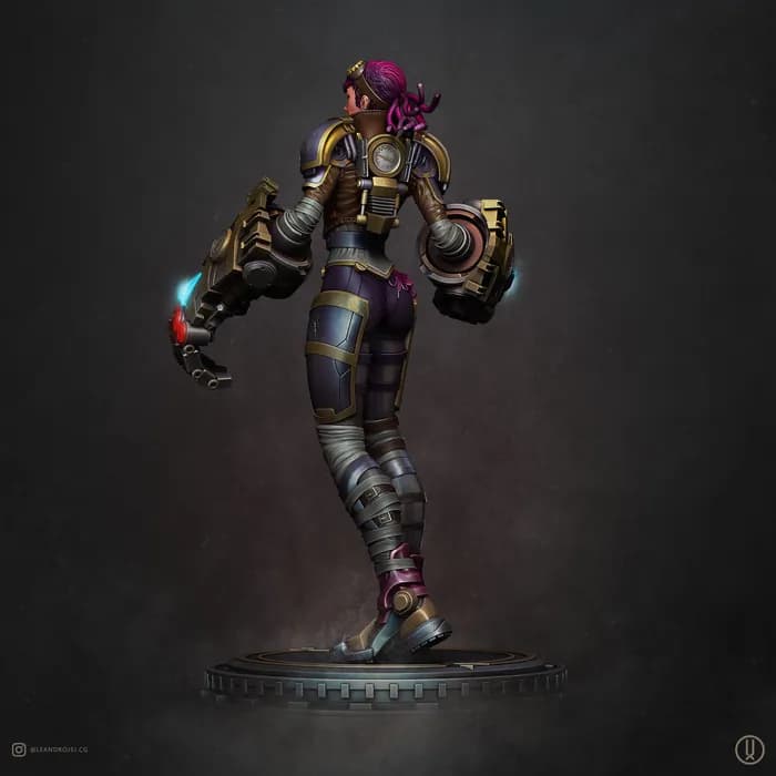 STL - Figura Vi League of Legends