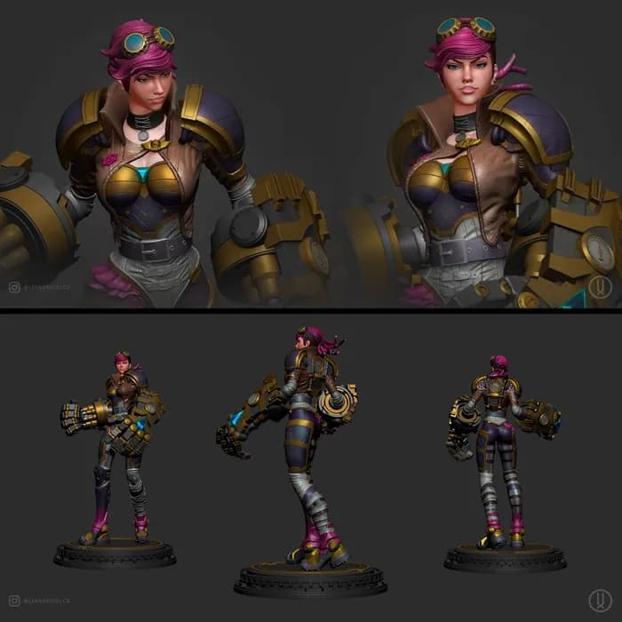 STL - Figura Vi League of Legends