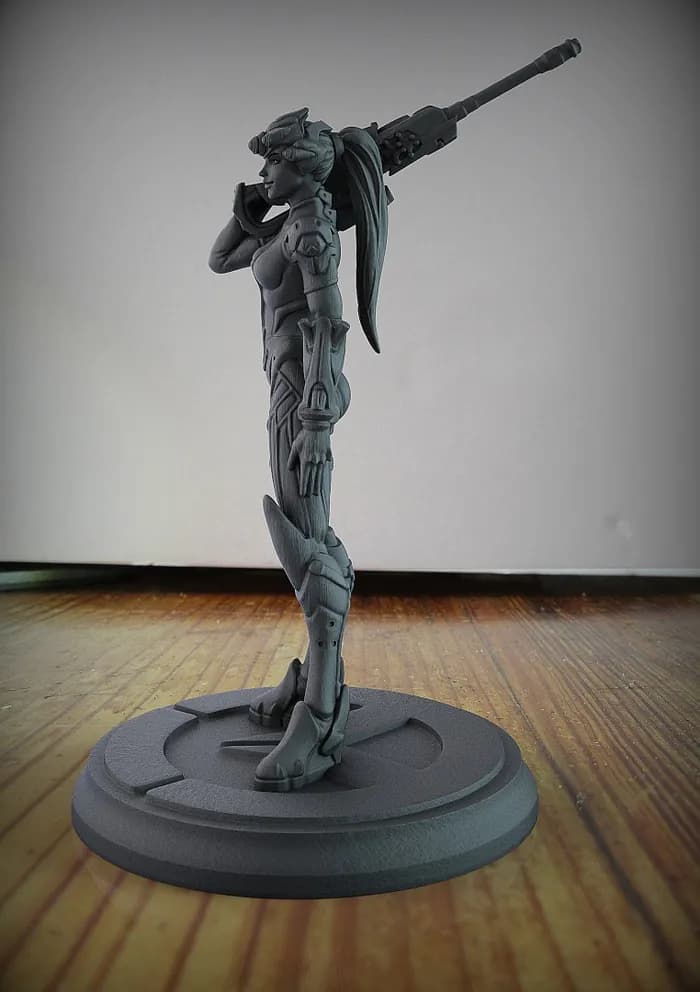 STL - Figura Widowmaker de Overwatch