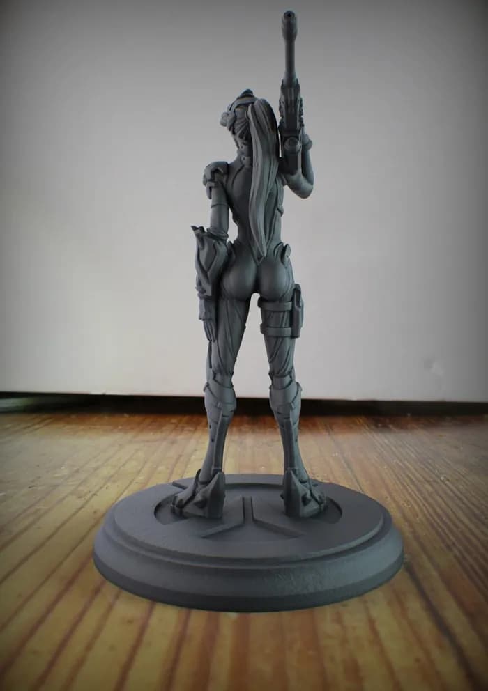 STL - Figura Widowmaker de Overwatch