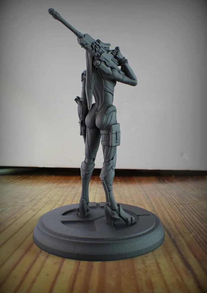 STL - Figura Widowmaker de Overwatch