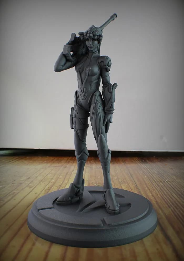 STL - Figura Widowmaker de Overwatch