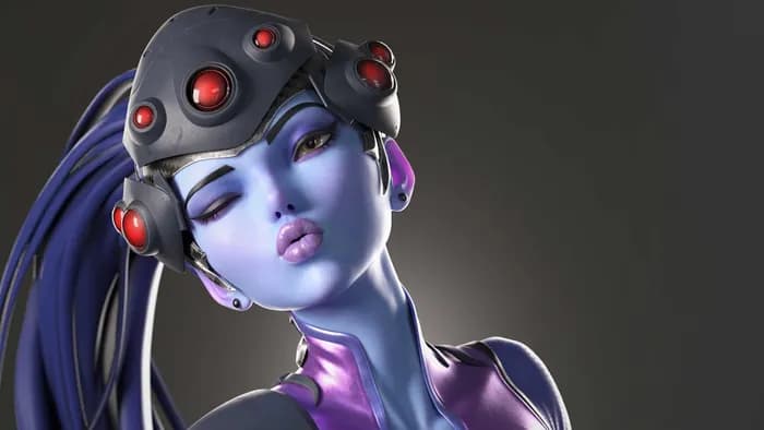 STL - Figura Widowmaker de Overwatch