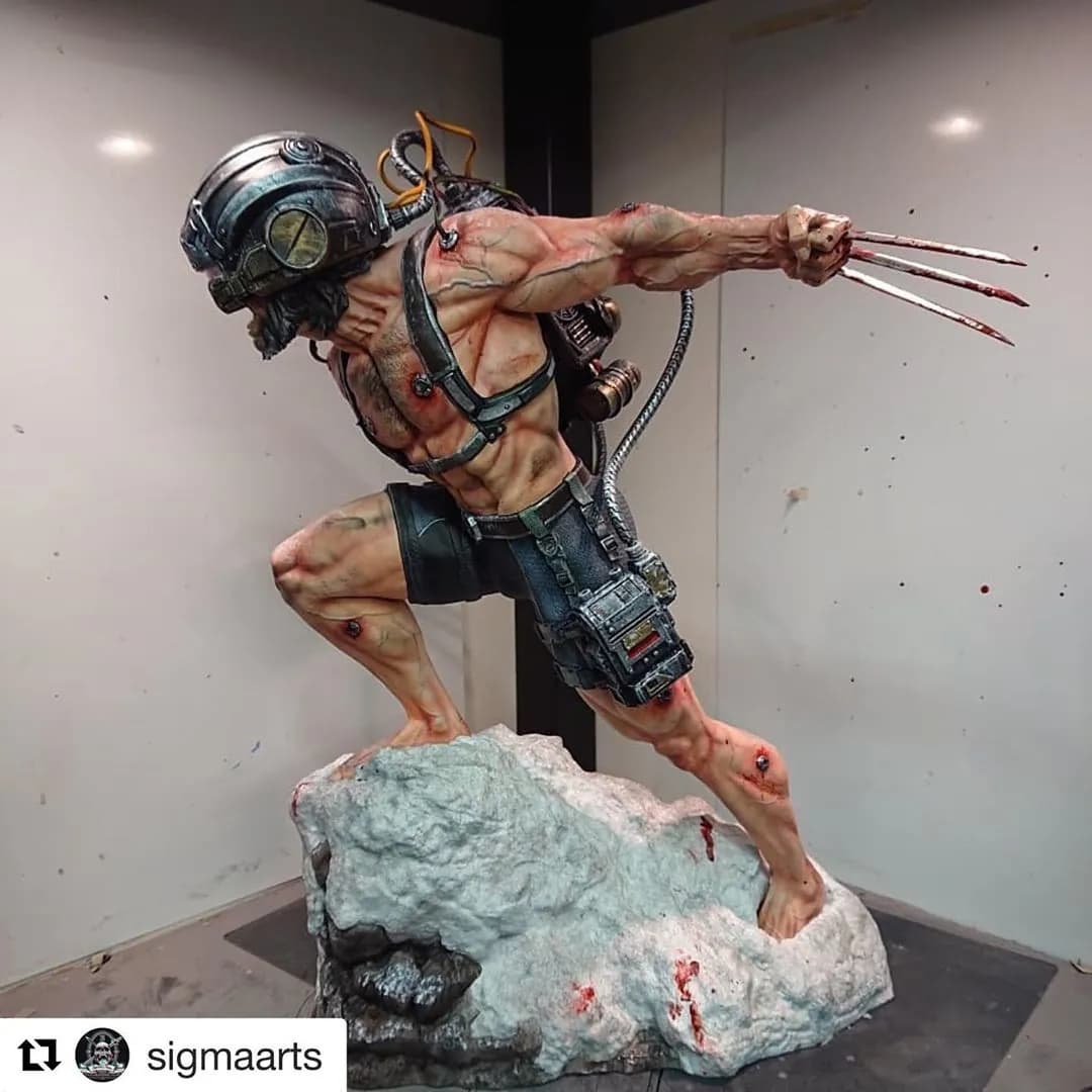 STL - Figura Wolverine Weapon X