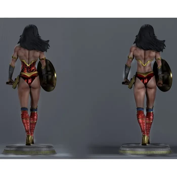 STL - Figura Wonder Woman 2 render 5