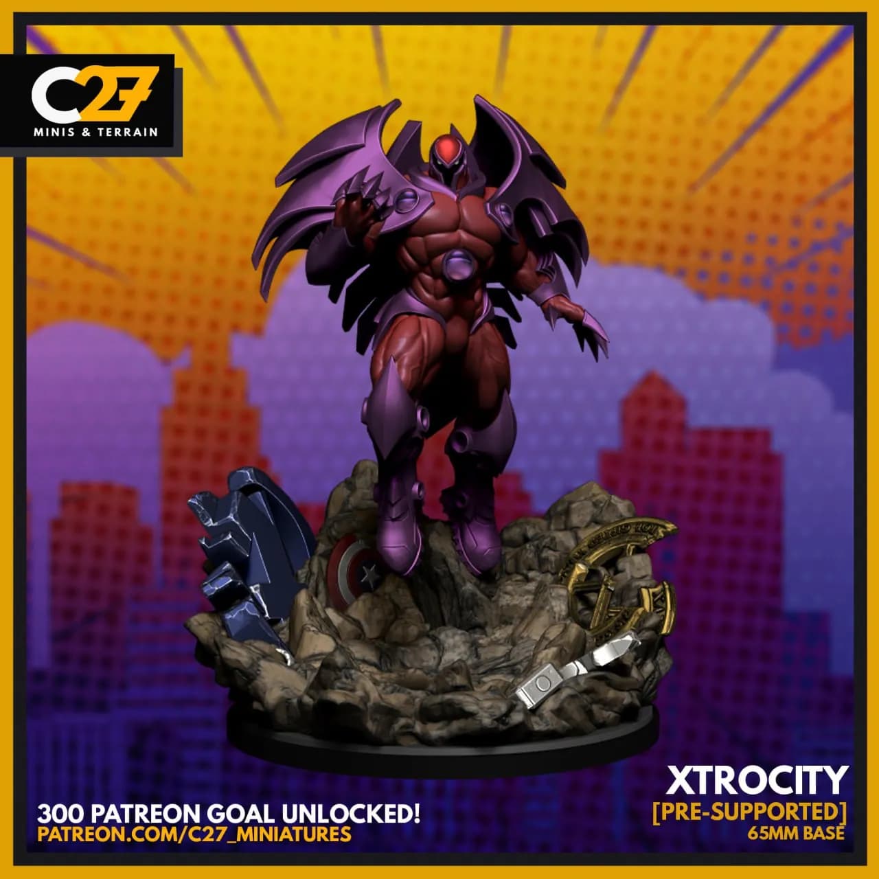 STL - Figura Xtrocity Magneto