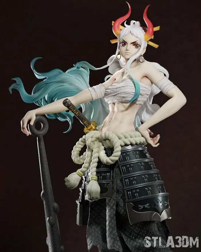 STL - Figura Yamato One Piece 3