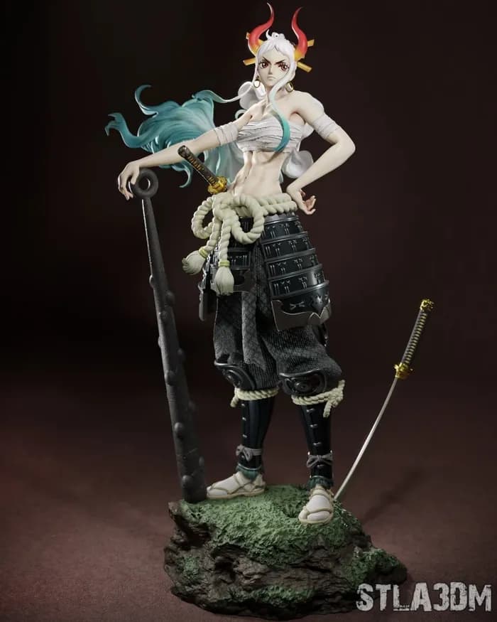 STL - Figura Yamato One Piece 3