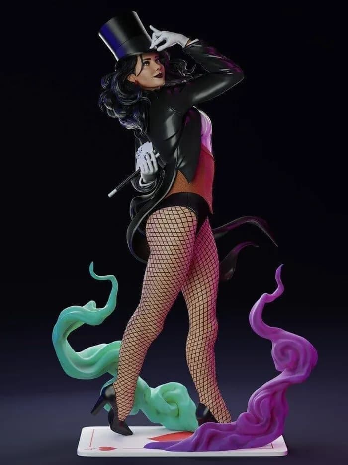STL - Figura Zatanna Maga DC Comics