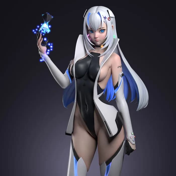 STL - Figuras Anime PlayStation