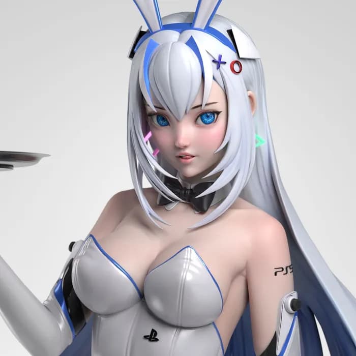 STL - Figuras Anime PlayStation