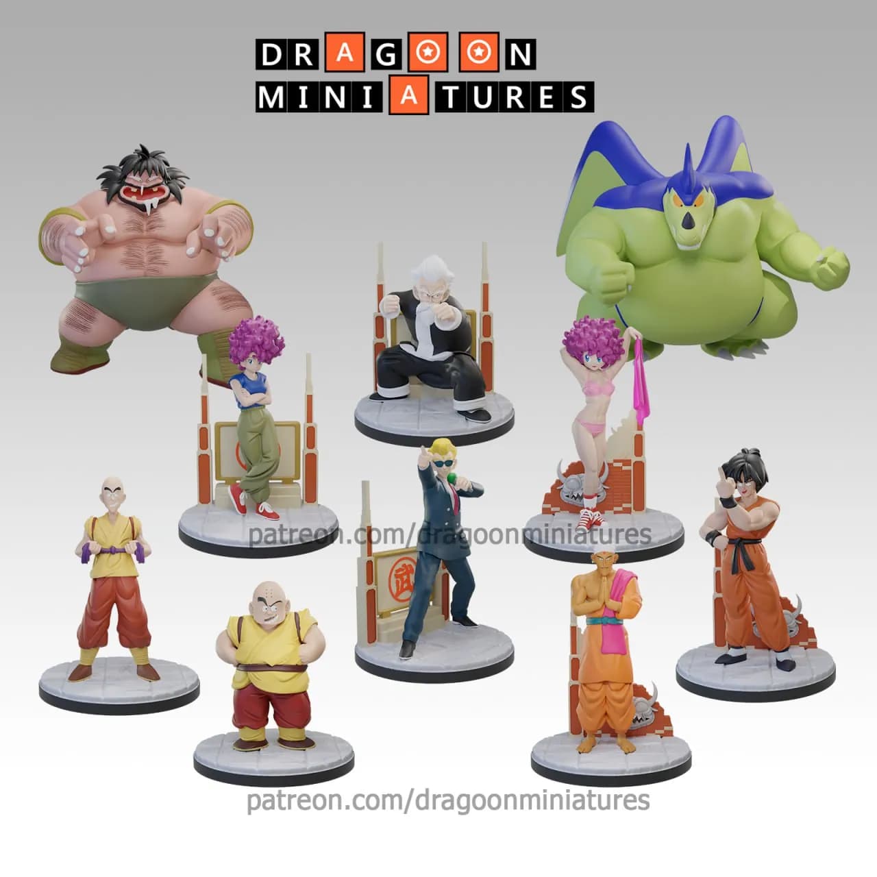 STL - Figuras Colección Dragon Ball Z