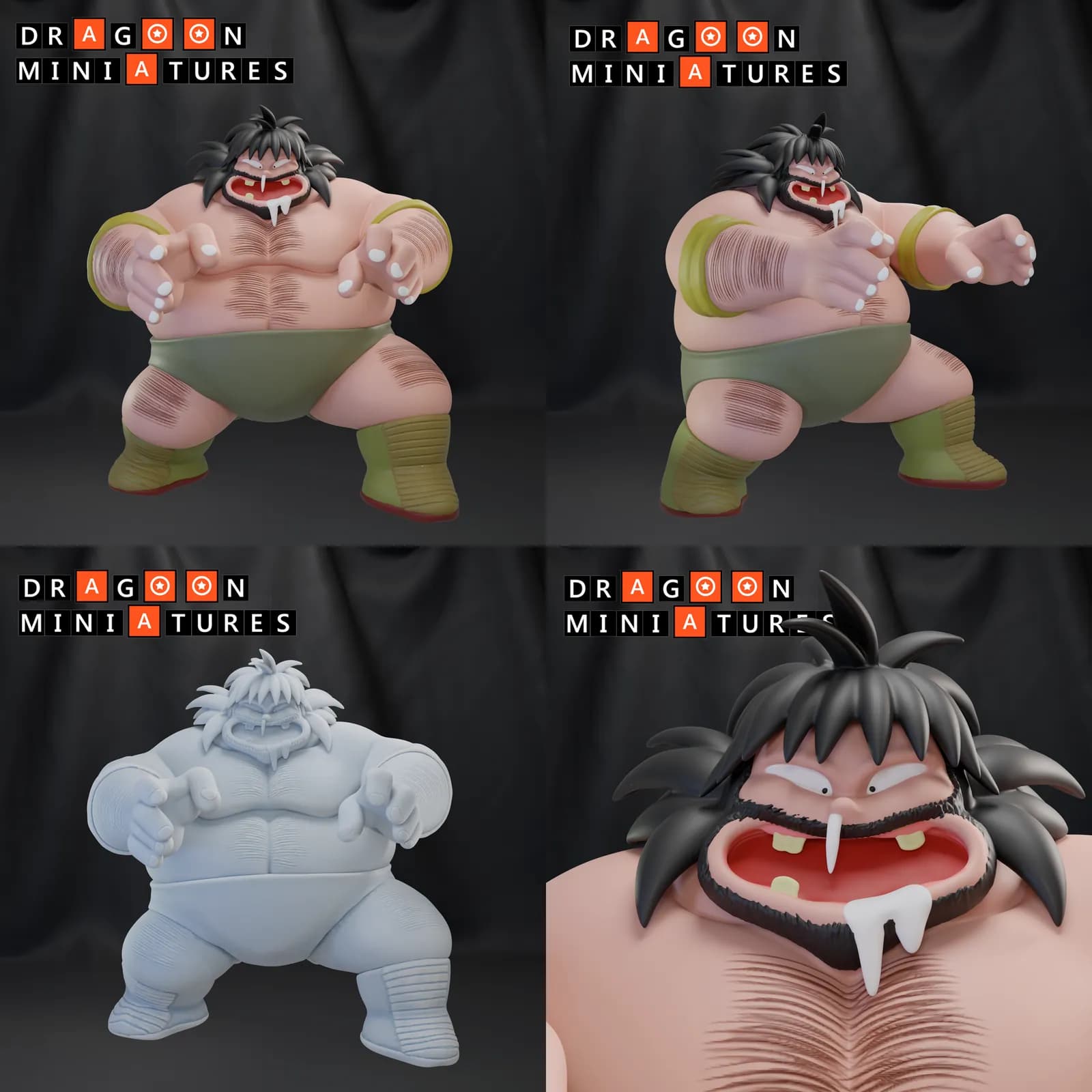 STL - Figuras Colección Dragon Ball Z render 3