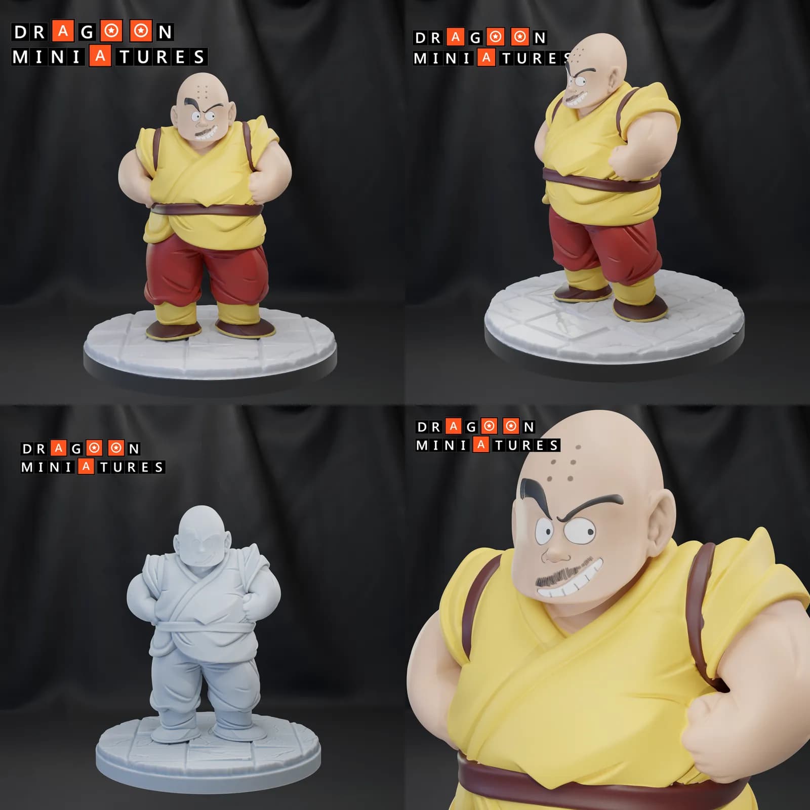STL - Figuras Colección Dragon Ball Z render 4