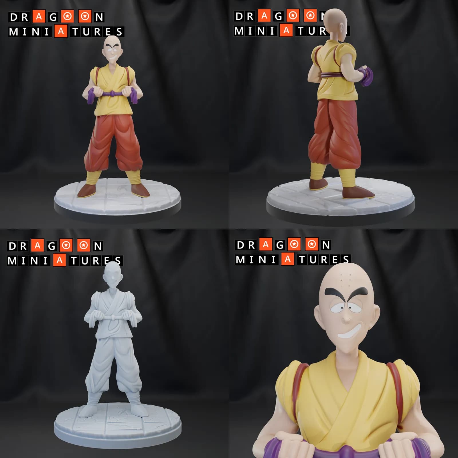STL - Figuras Colección Dragon Ball Z render 5