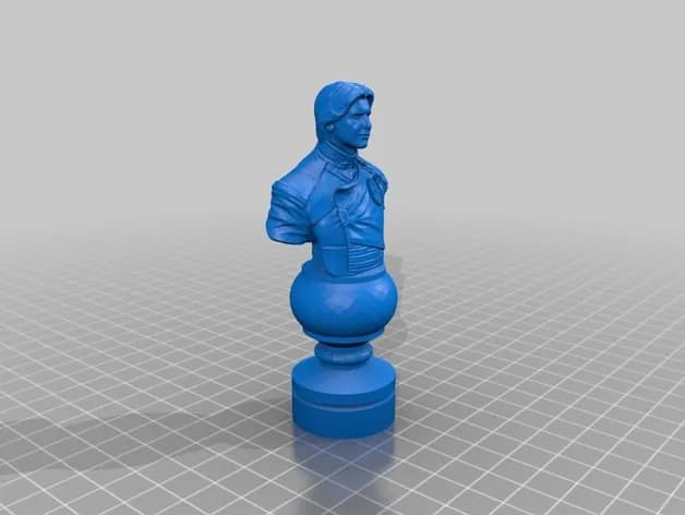 STL - Figuras de ajedrez de Star Wars