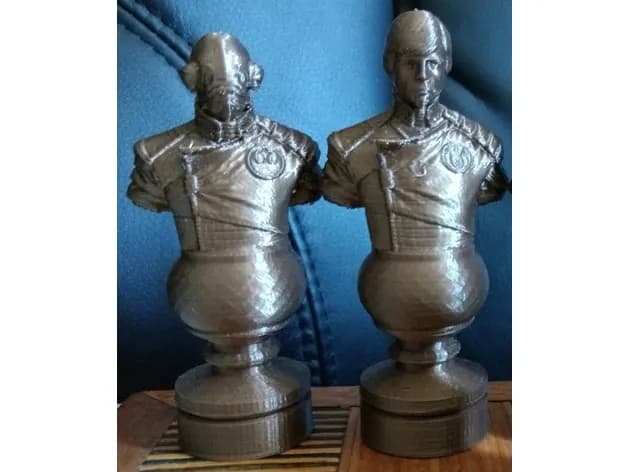 STL - Figuras de ajedrez de Star Wars