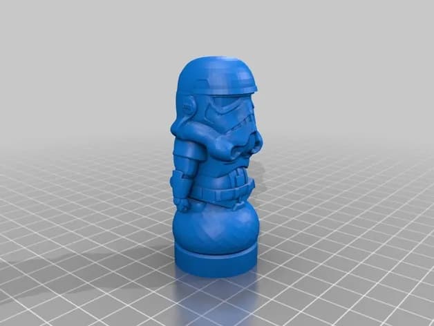 STL - Figuras de ajedrez de Star Wars