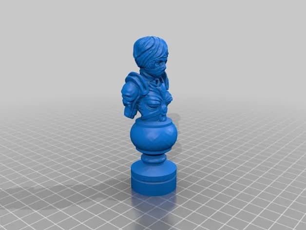 STL - Figuras de ajedrez de Star Wars