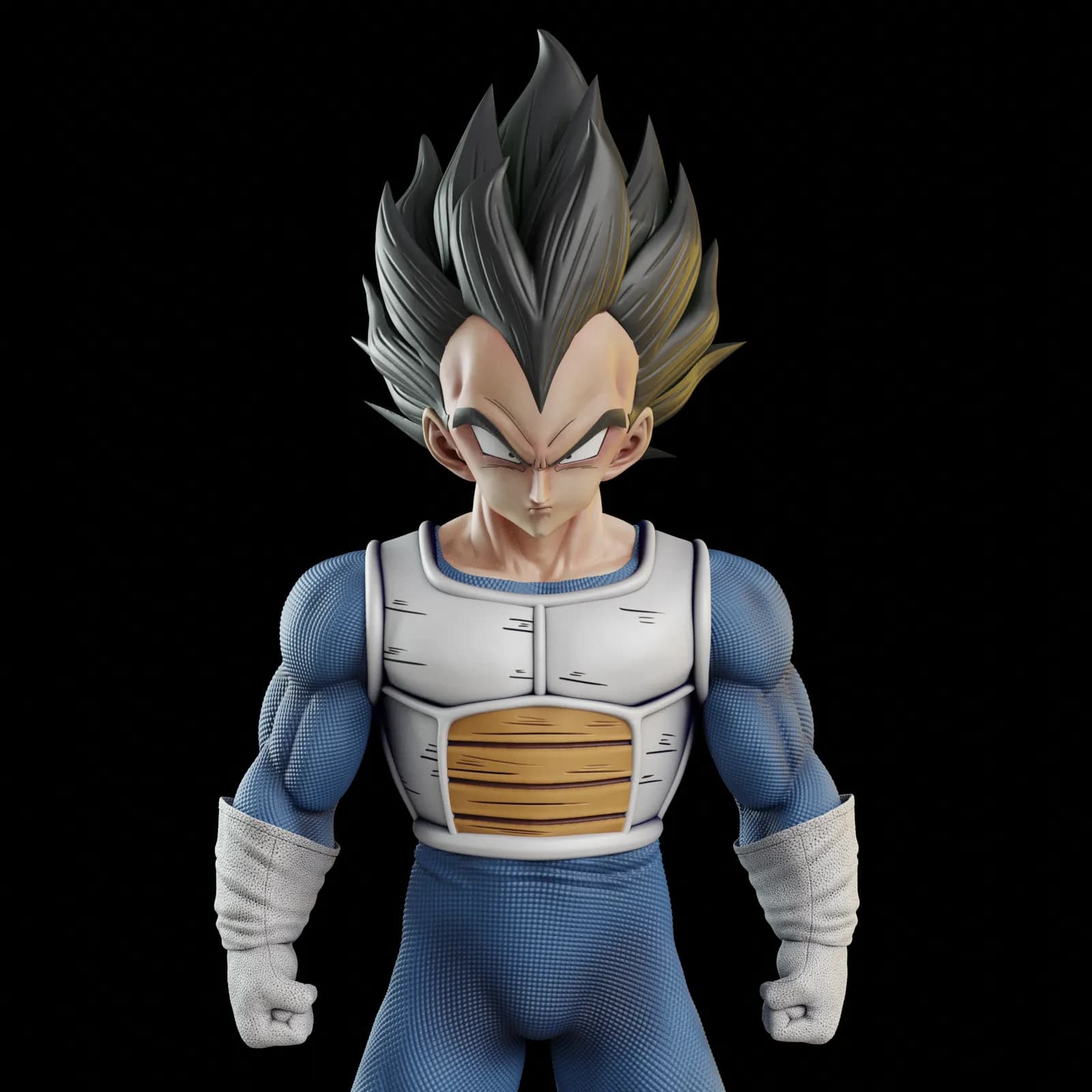 STL - Figuras de amigos de Goku render 2