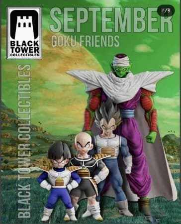 STL - Figuras de amigos de Goku render 3