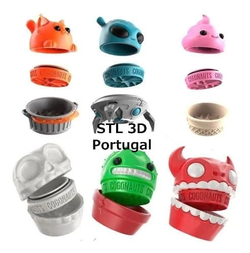 STL - Figuras de colección Cogonauts