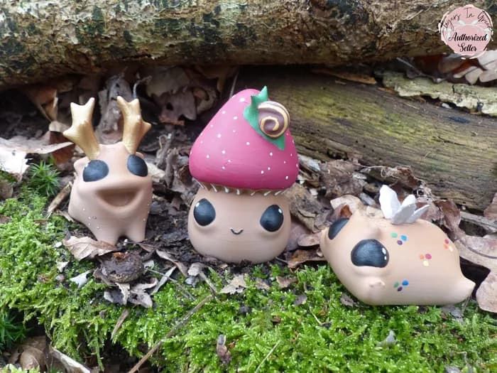 STL - Figuras de criaturas del bosque