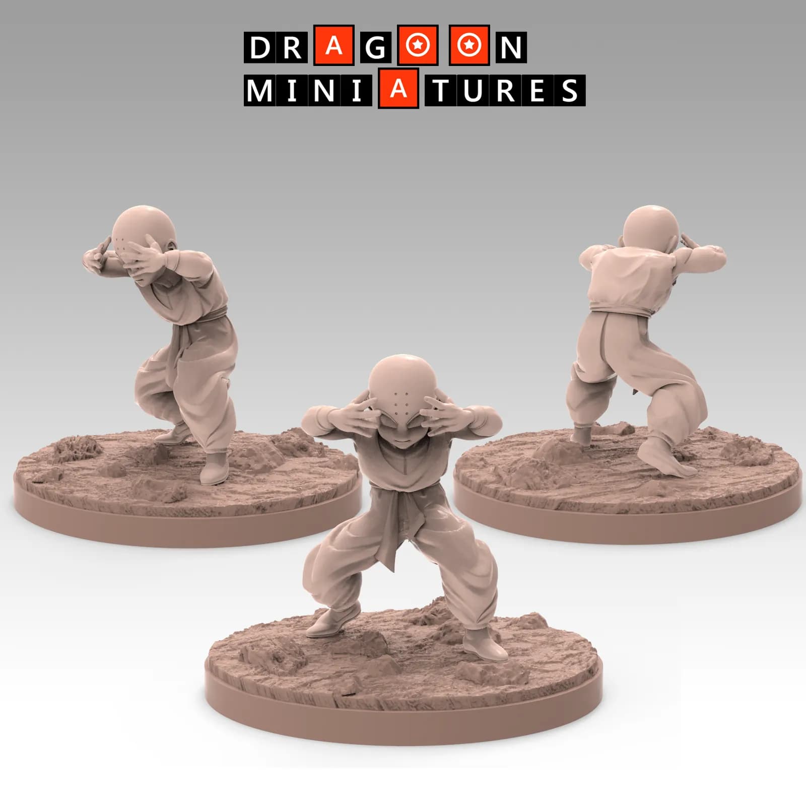 STL - Figuras de Dragon Ball Z 3 render 5