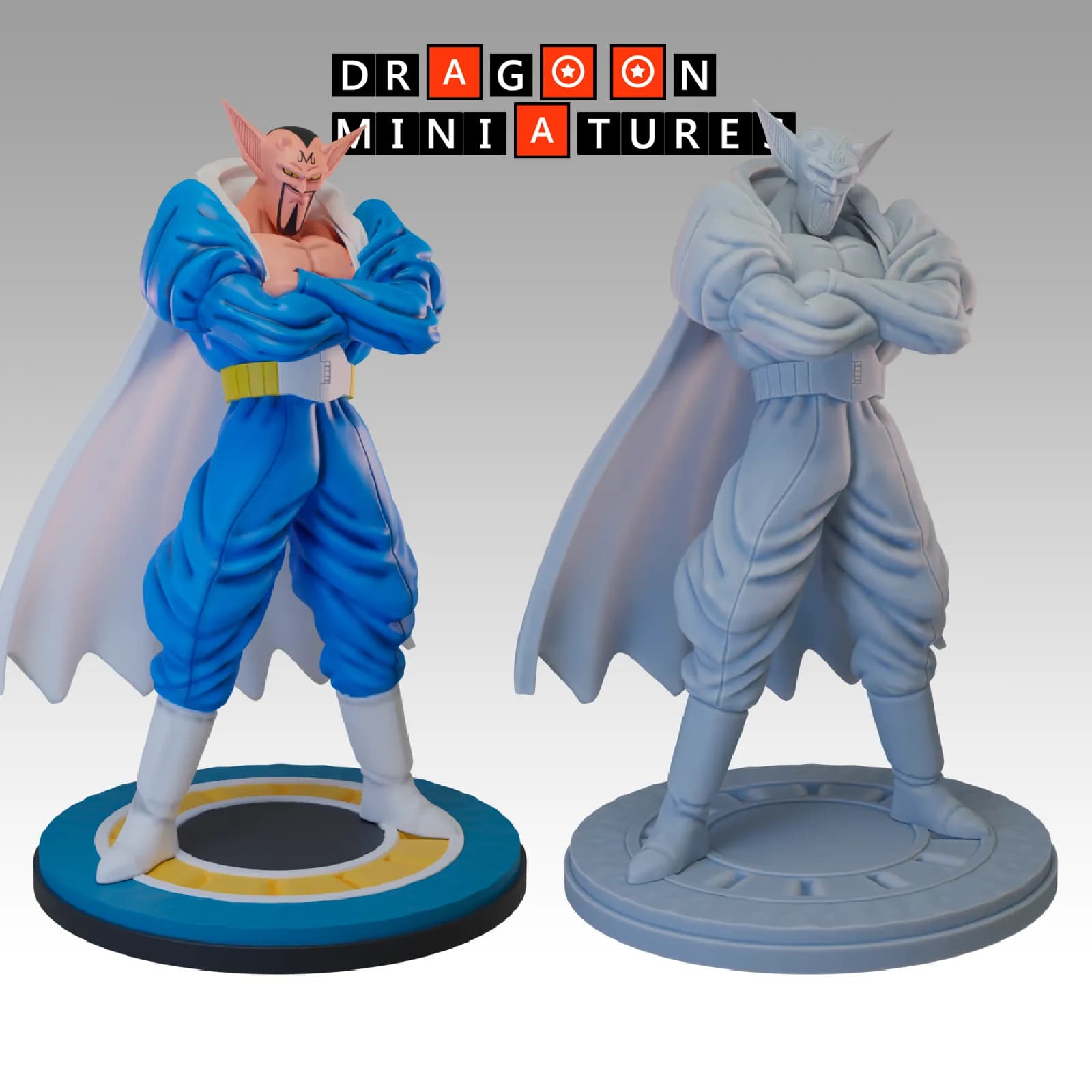 STL - Figuras de Dragon Ball Z 4 render 2