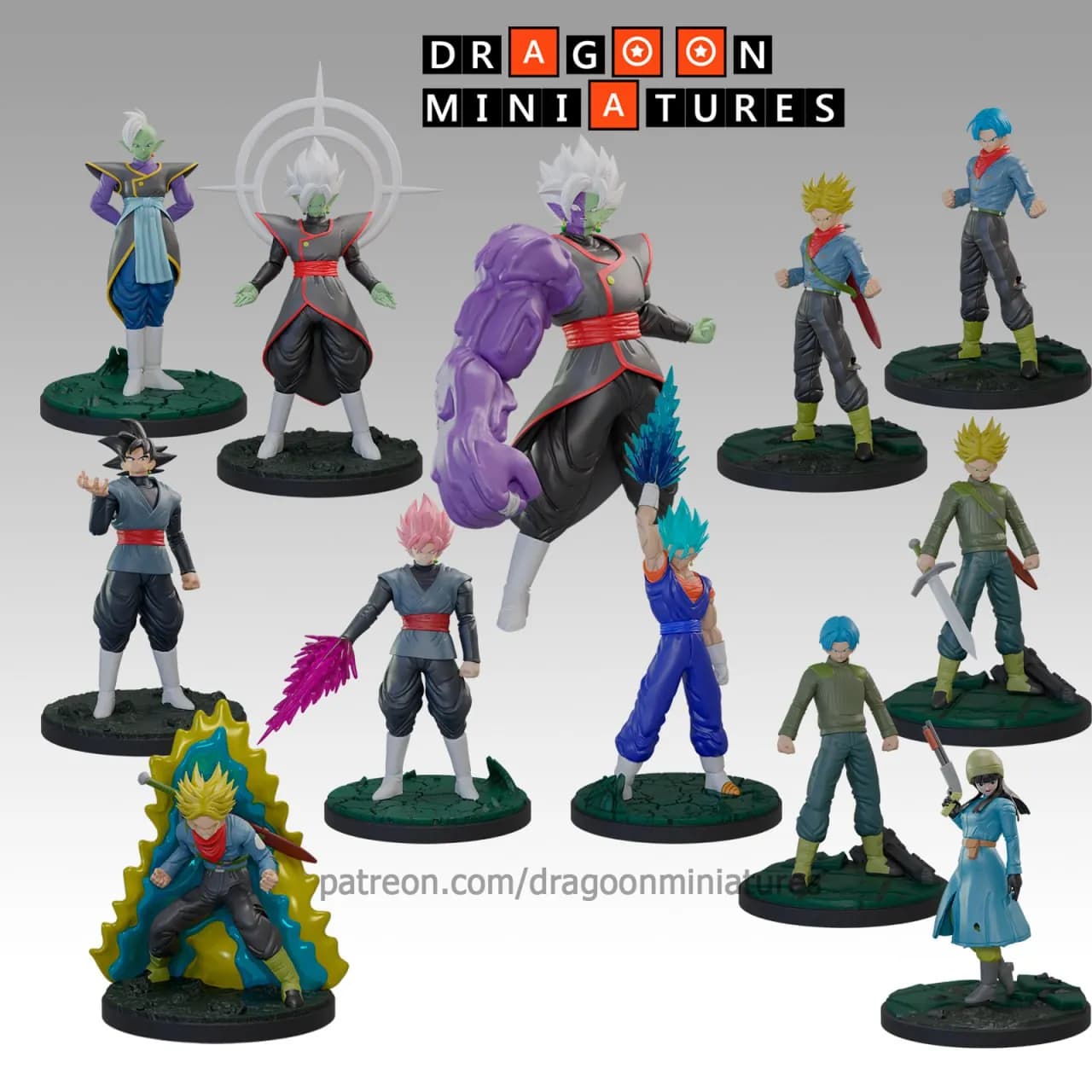 STL - Figuras de Dragon Ball Z 5