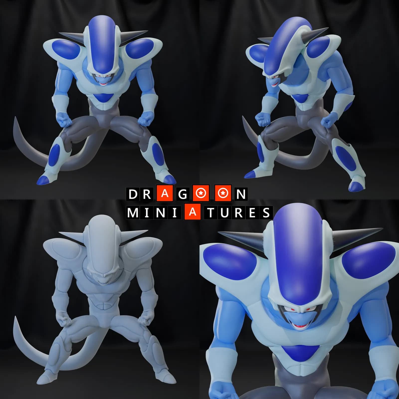 STL - Figuras de Dragon Ball Z 5 render 5