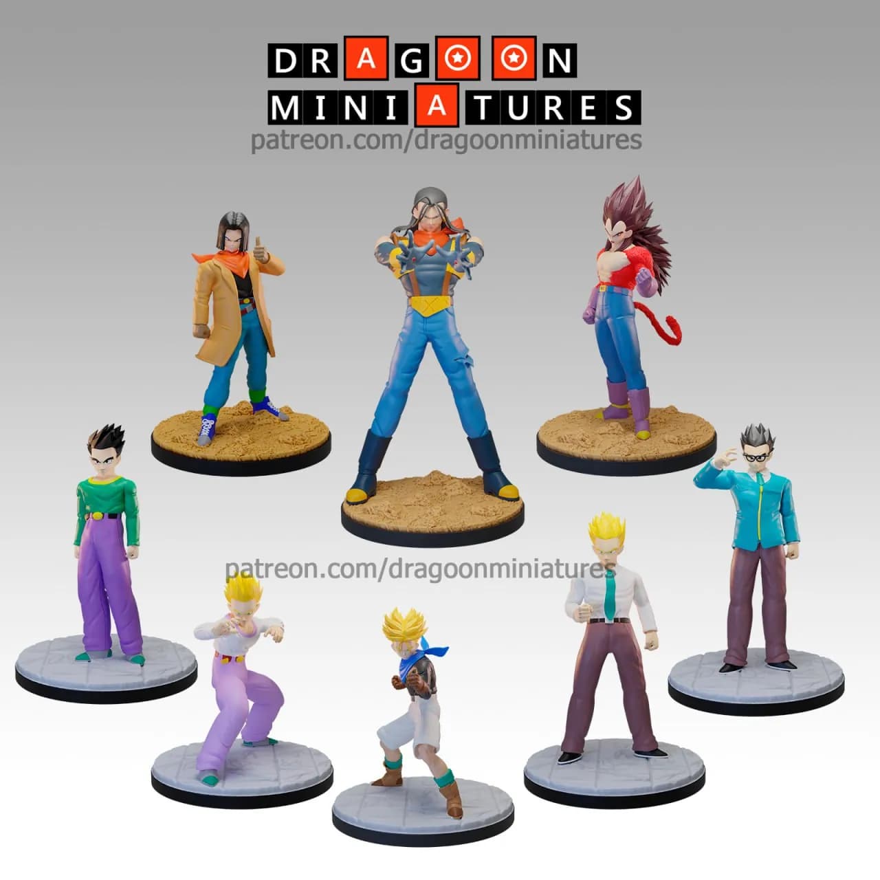 STL - Figuras de Dragon Ball Z 6