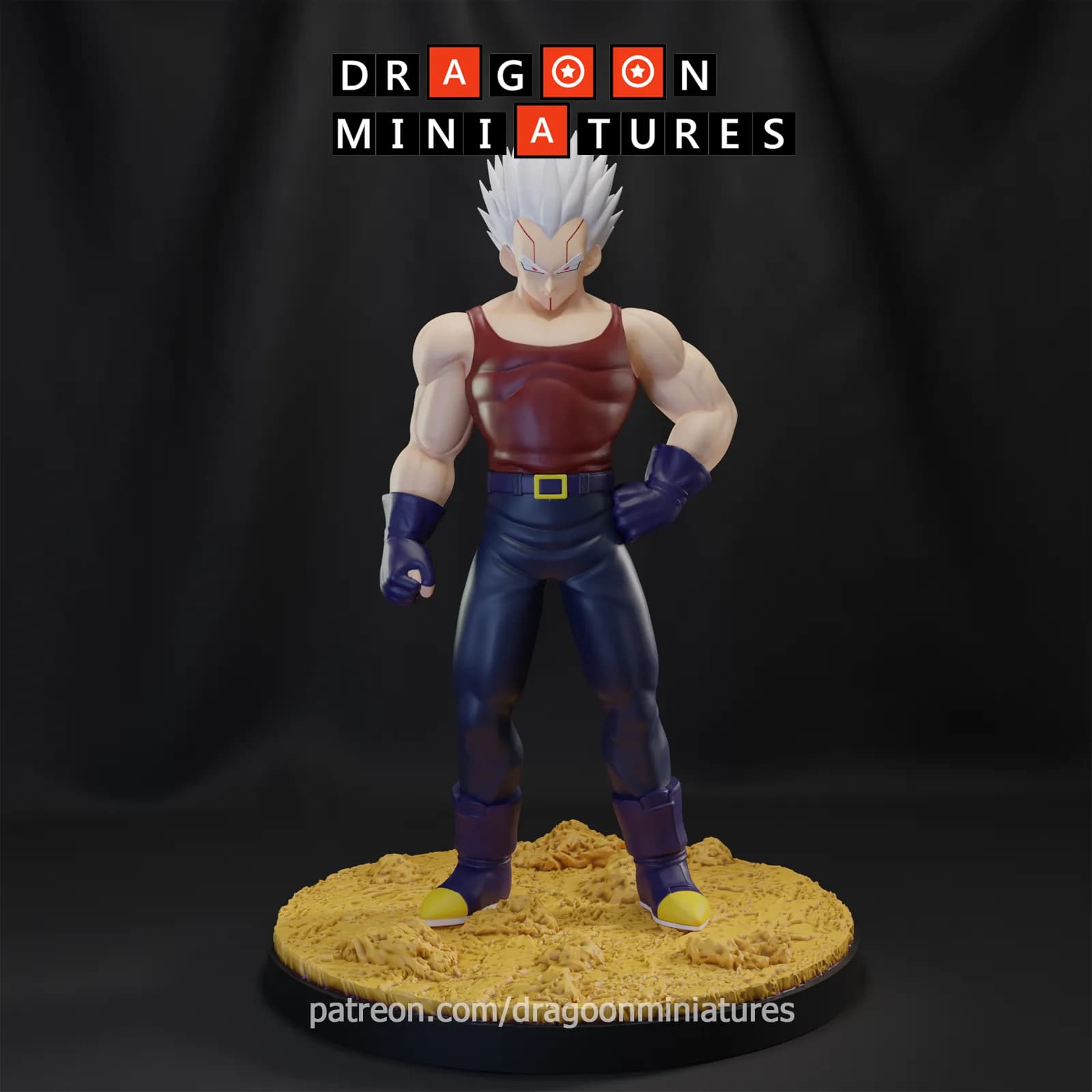 STL - Figuras de Dragon Ball Z 6 render 3