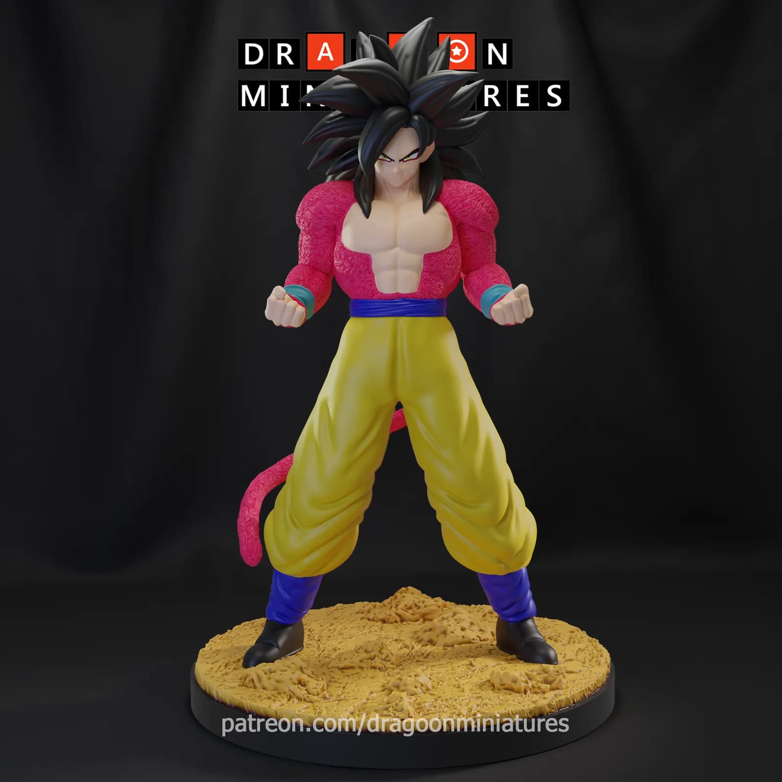 STL - Figuras de Dragon Ball Z 6 render 5