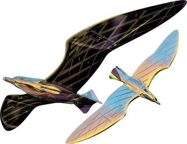 STL - Figuras de gaviotas voladoras