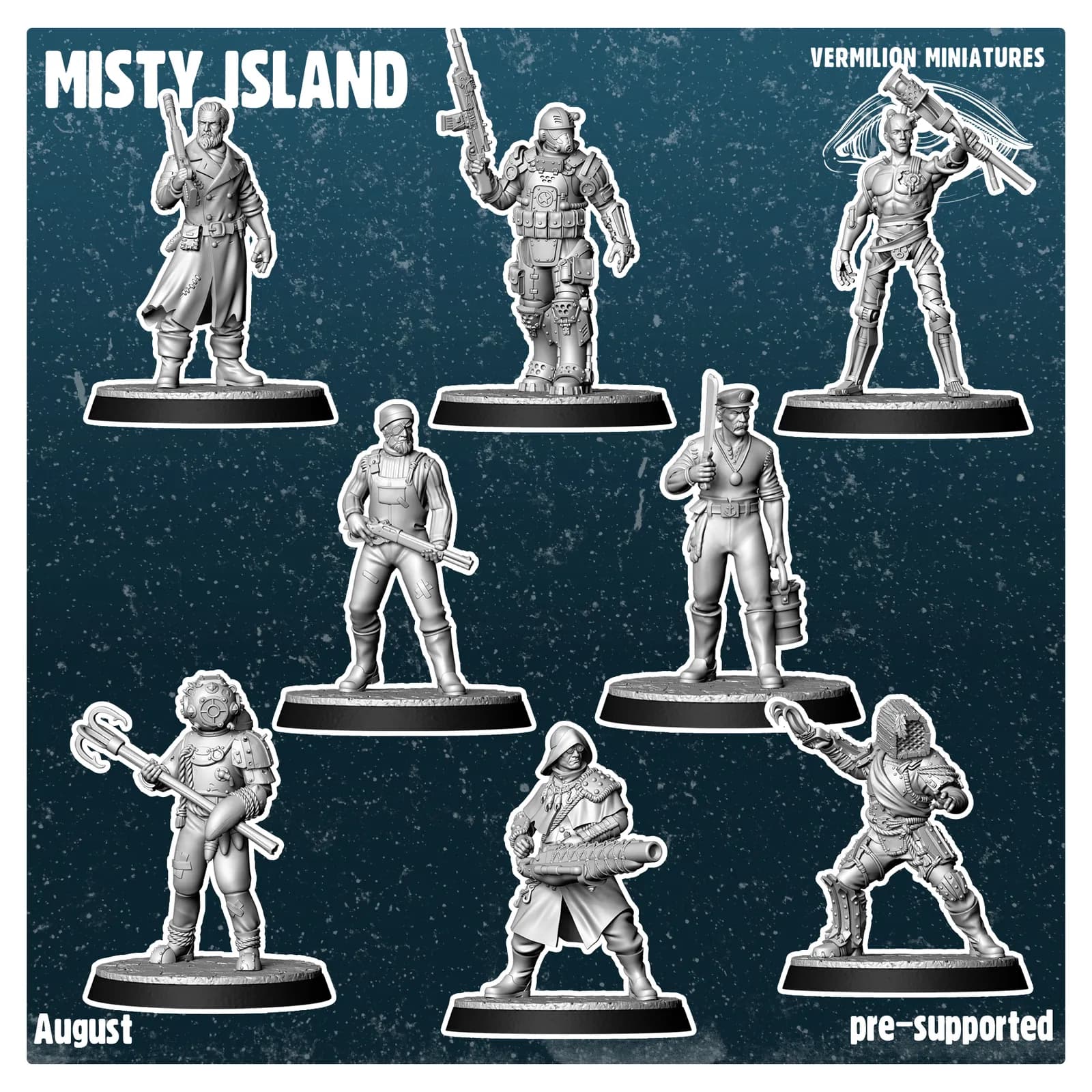 STL - Figuras de la Isla Brumosa