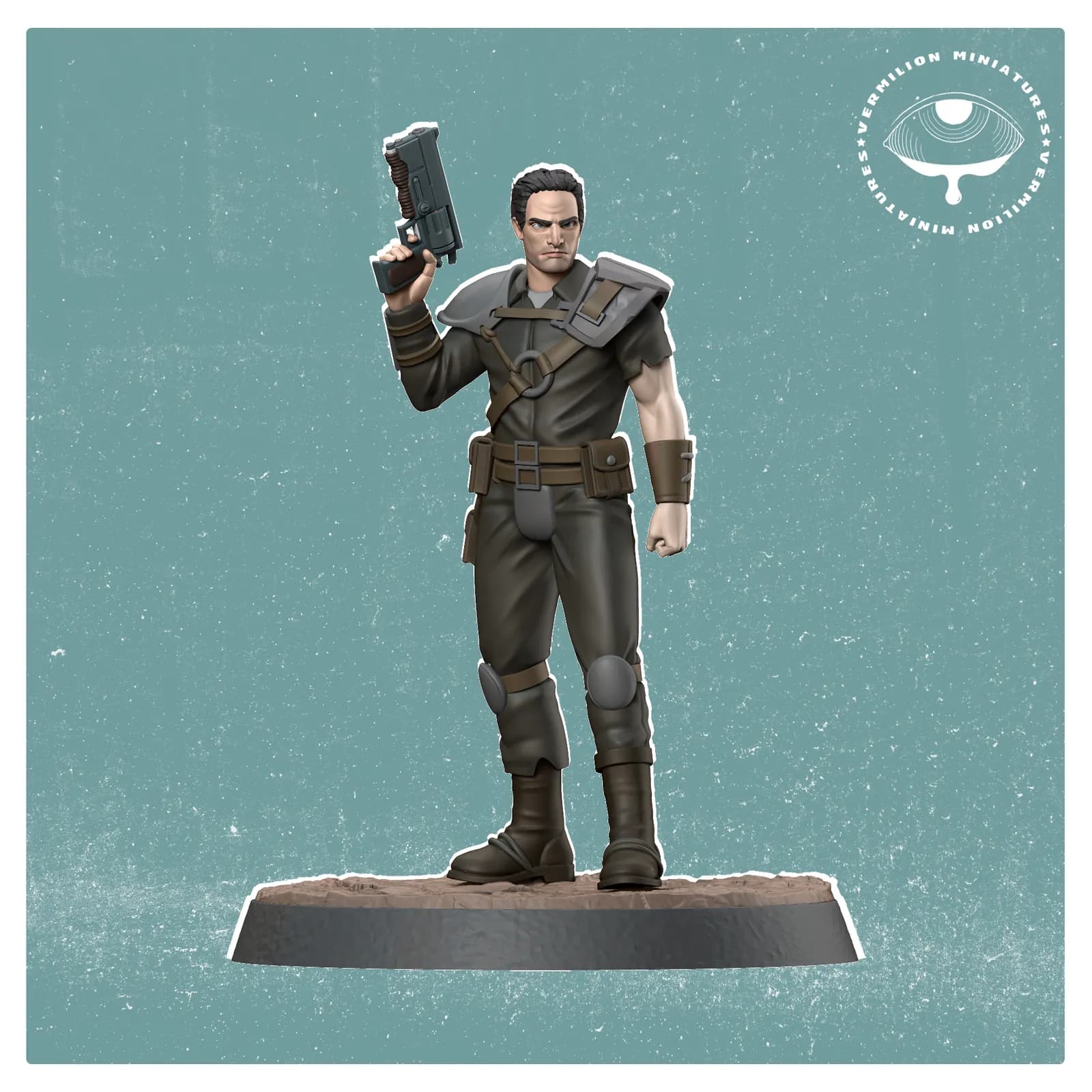 STL - Figuras de la saga Wastelanders render 3